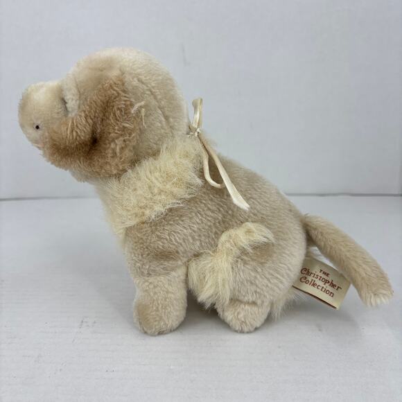 The Christopher Collection Puppy Dog Plush Labrador Golden Dog Australia 7 Inch - Picture 4 of 9